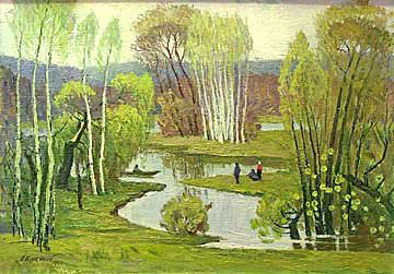 «Пробудження». 1993. Полотно, олія